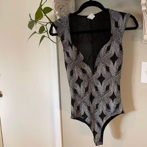 New Years Eve Sparkle Bodysuit